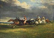 Theodore Gericault The 1821 Derby at Epsom Sweden oil painting artist